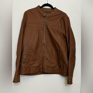 Leather Jacket- Black Rivet